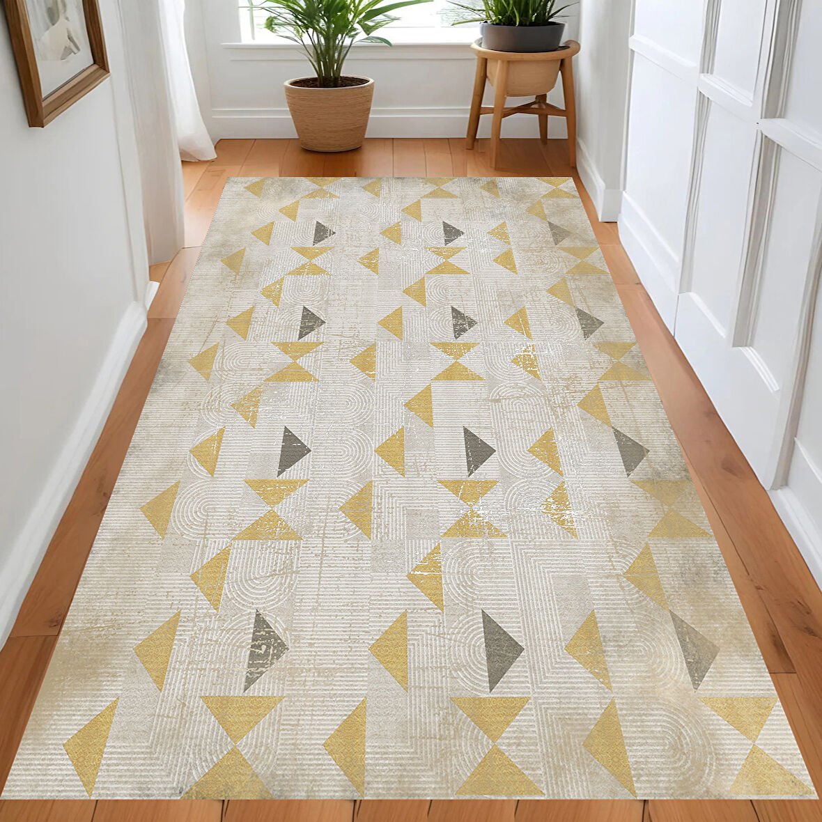 Eliana Home Dijital Baskı Yıkanabilir Kaymaz Taban Salon Halısı Ve Yolluk LN086-FNL373