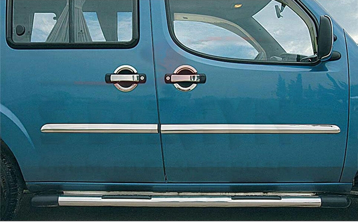 Fiat Doblo Krom Yan Kapı Çıtası 4 Prç 2000-2006