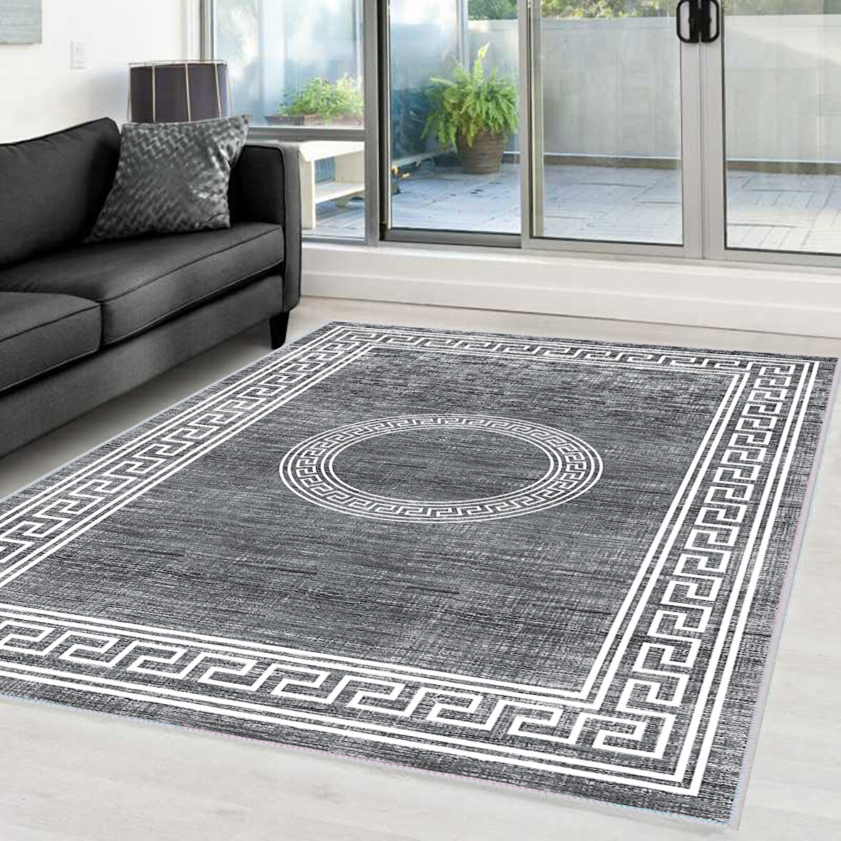 Dijital Baskı Yıkanabilir Kaymaz Taban Salon Halısı Ve Yolluk LNA0009-SD583