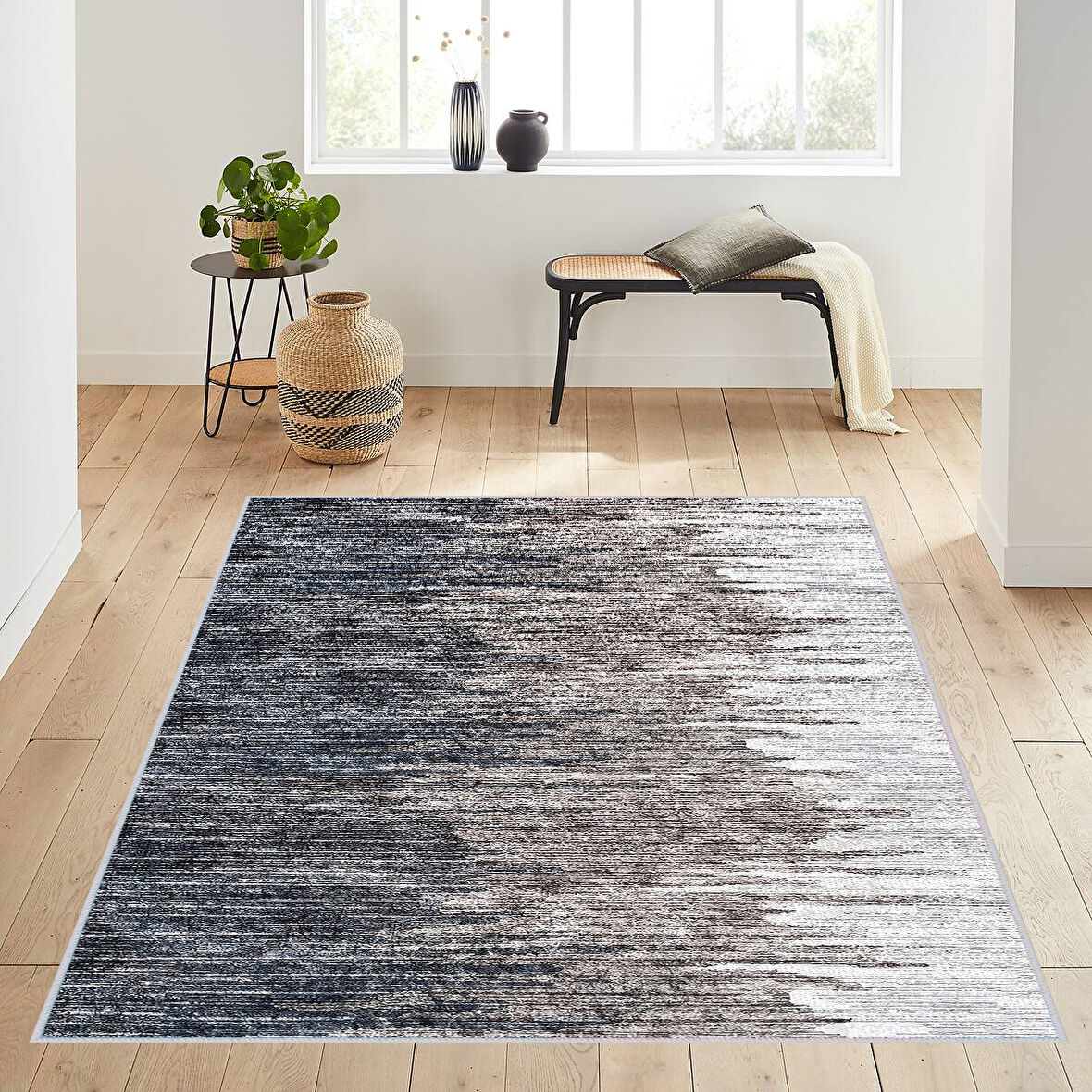 Dijital Baskı Yıkanabilir Kaymaz Taban Salon Halısı Ve Yolluk LNA0196-SD427