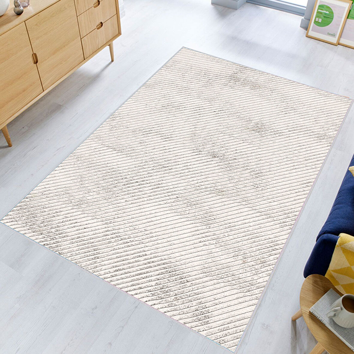 Eliana Home Dijital Baskı Yıkanabilir Kaymaz Taban Salon Halısı Ve Yolluk  LNA0350