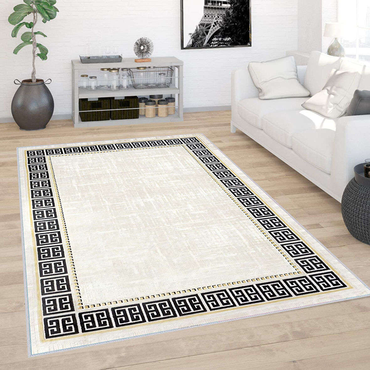 Dijital Baskı Yıkanabilir Kaymaz Taban Salon Halısı Ve Yolluk LNA0423