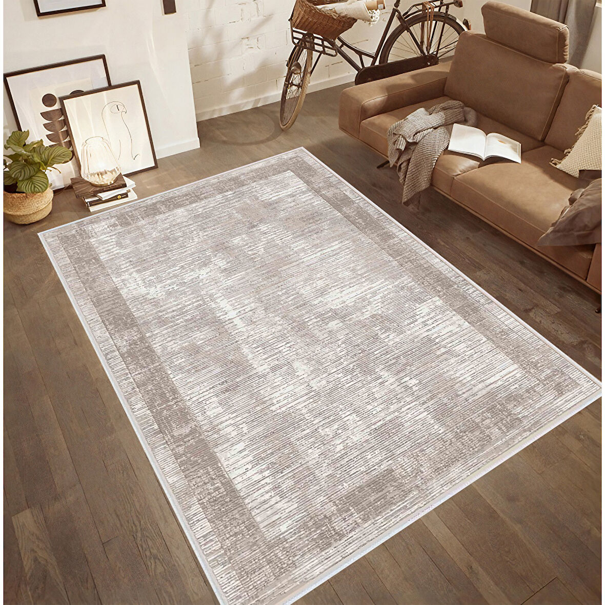 Dijital Baskı Yıkanabilir Kaymaz Taban Salon Halısı Ve Yolluk LNA0533