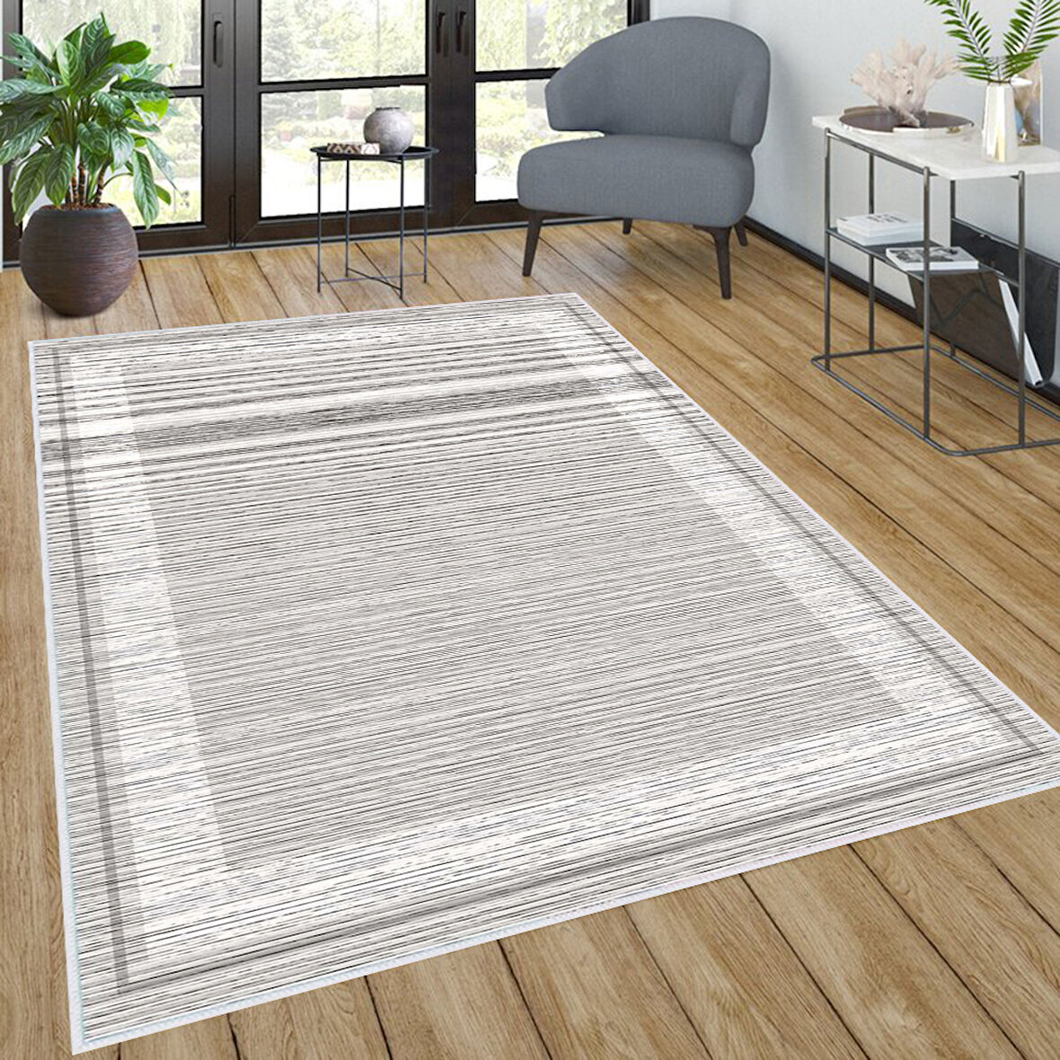 Dijital Baskı Yıkanabilir Kaymaz Taban Salon Halısı Ve Yolluk LNA0576