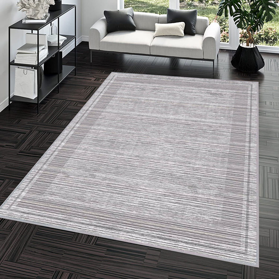 Dijital Baskı Yıkanabilir Kaymaz Taban Salon Halısı Ve Yolluk LNA0681