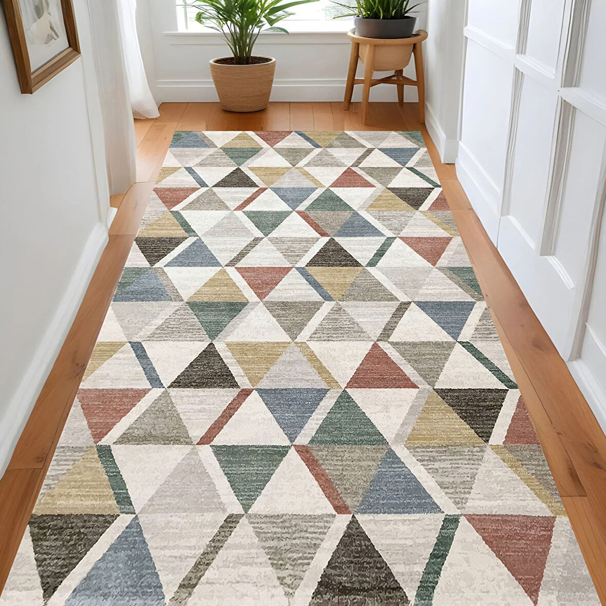 Eliana Home Dijital Baskı Yıkanabilir Kaymaz Taban Salon Halısı Ve Yolluk LNA0987-FNL237