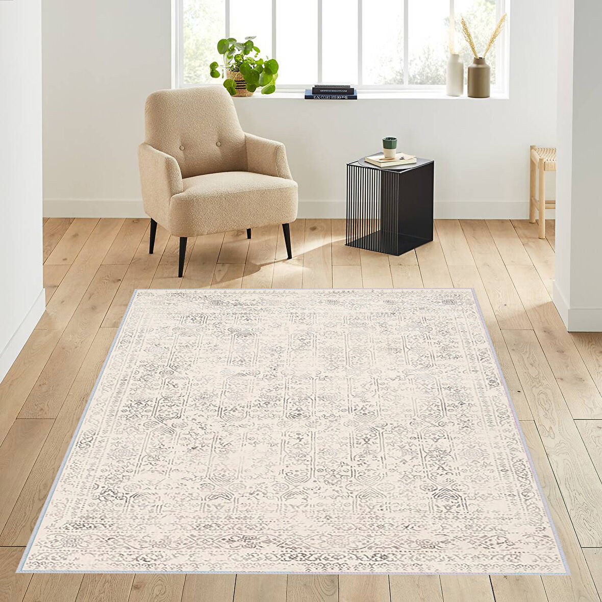 Dijital Baskı Yıkanabilir Kaymaz Taban Salon Halısı Ve Yolluk LNA1044