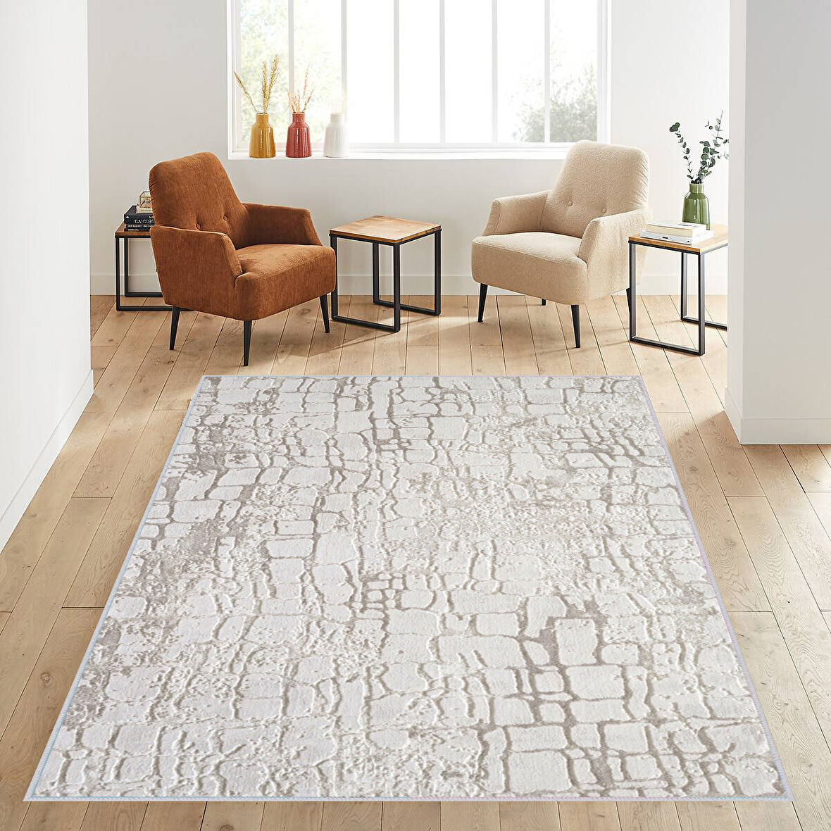 Dijital Baskı Yıkanabilir Kaymaz Taban Salon Halısı Ve Yolluk LNA1069