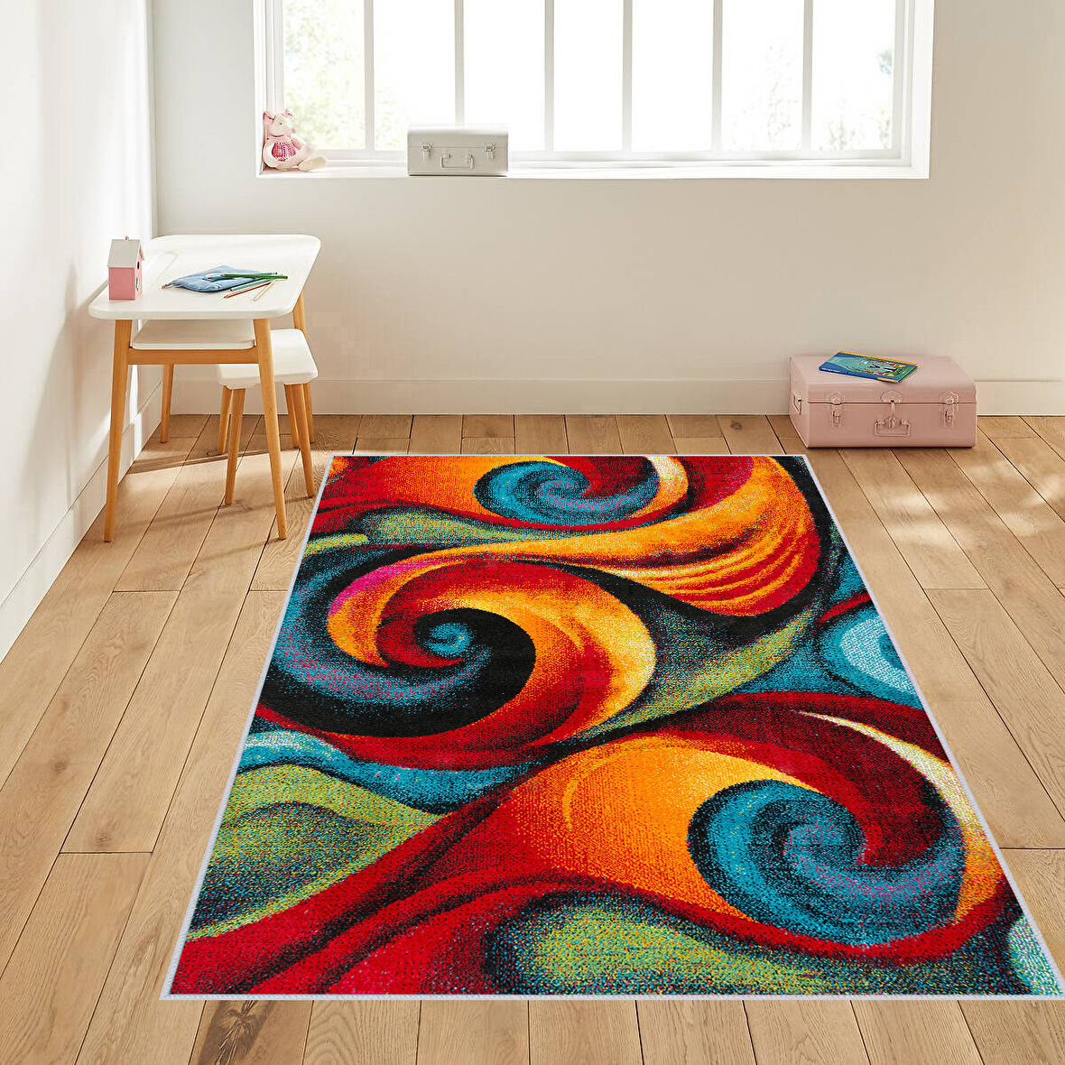 Dijital Baskı Yıkanabilir Kaymaz Taban Salon Halısı Ve Yolluk LNA1102