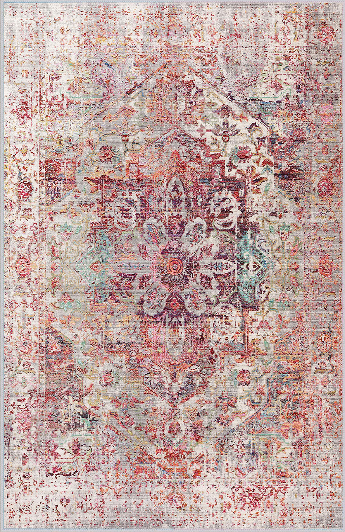 Dijital Baskı Yıkanabilir Kaymaz Taban Salon Halısı Ve Yolluk LNA1105