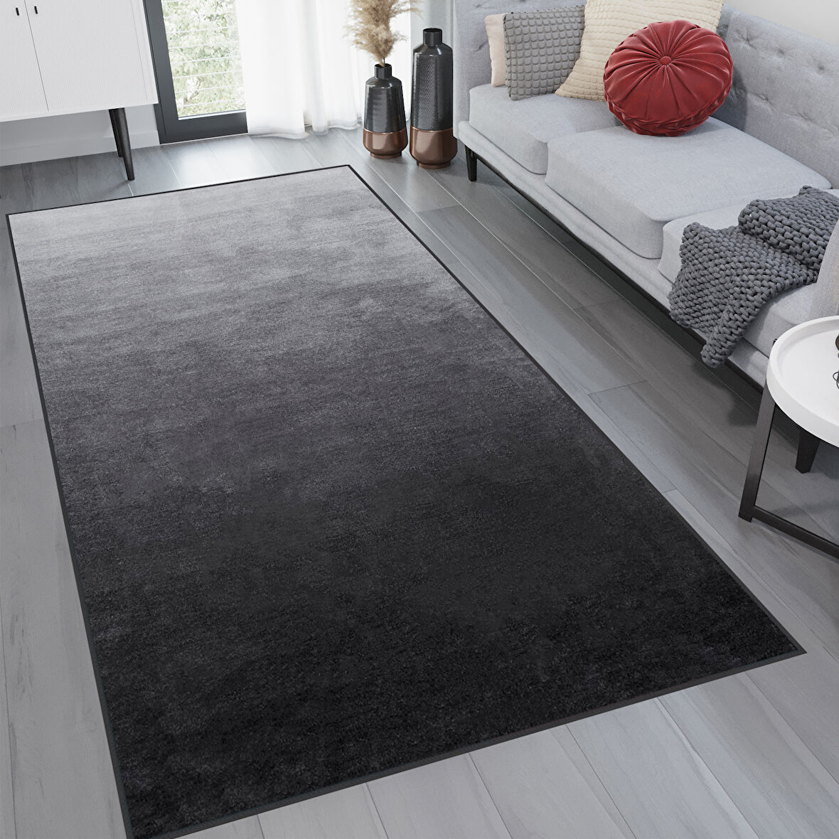 Dijital Baskı Yıkanabilir Kaymaz Taban Salon Halısı Ve Yolluk LNA1169