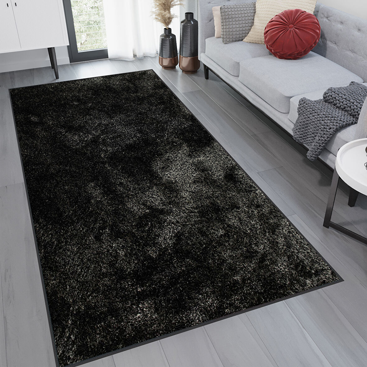 Dijital Baskı Yıkanabilir Kaymaz Taban Salon Halısı Ve Yolluk LNA1186