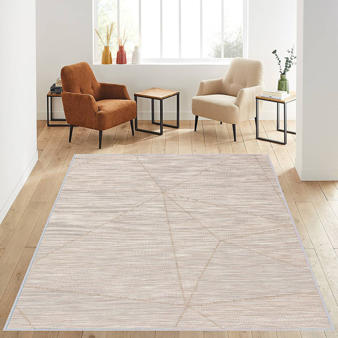 Dijital Baskı Yıkanabilir Kaymaz Taban Salon Halısı Ve Yolluk LNA1248