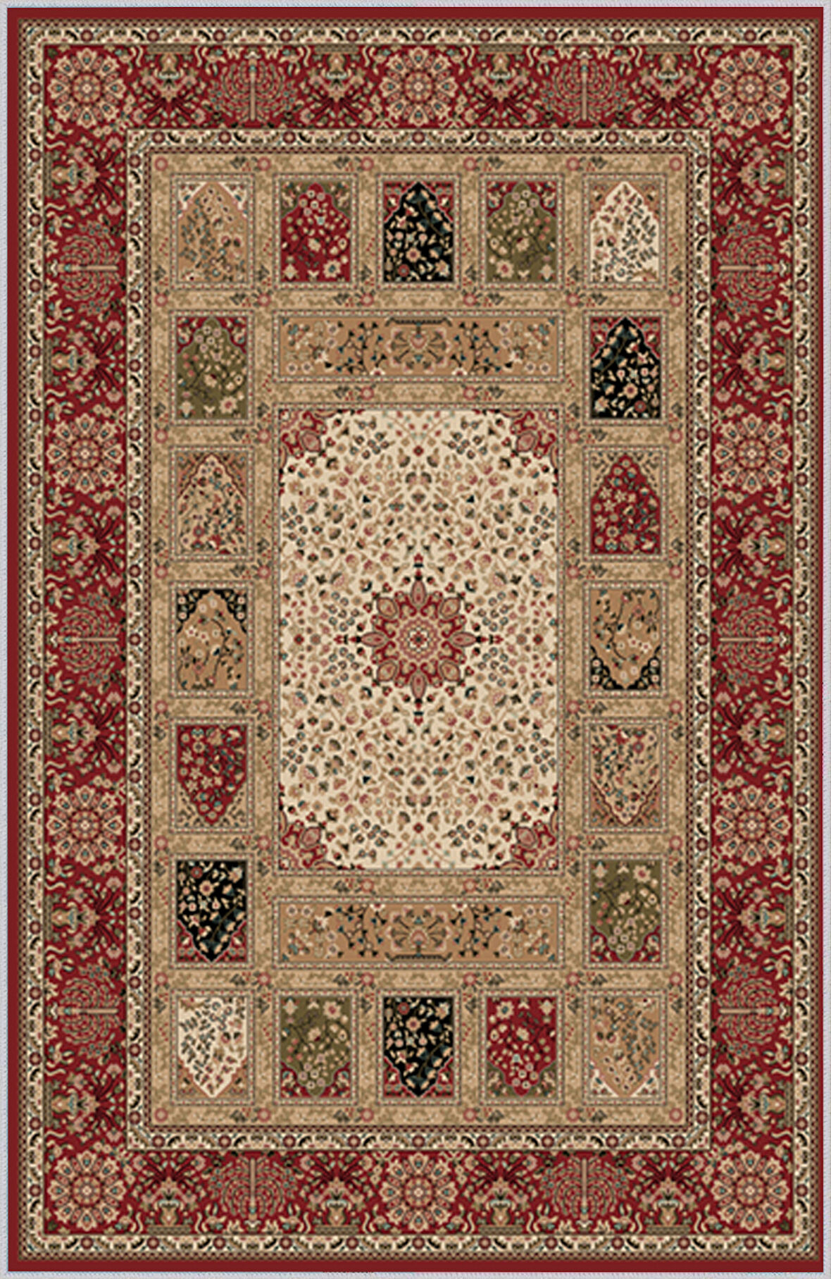 Dijital Baskı Yıkanabilir Kaymaz Taban Salon Halısı Ve Yolluk LNA1328-HT075