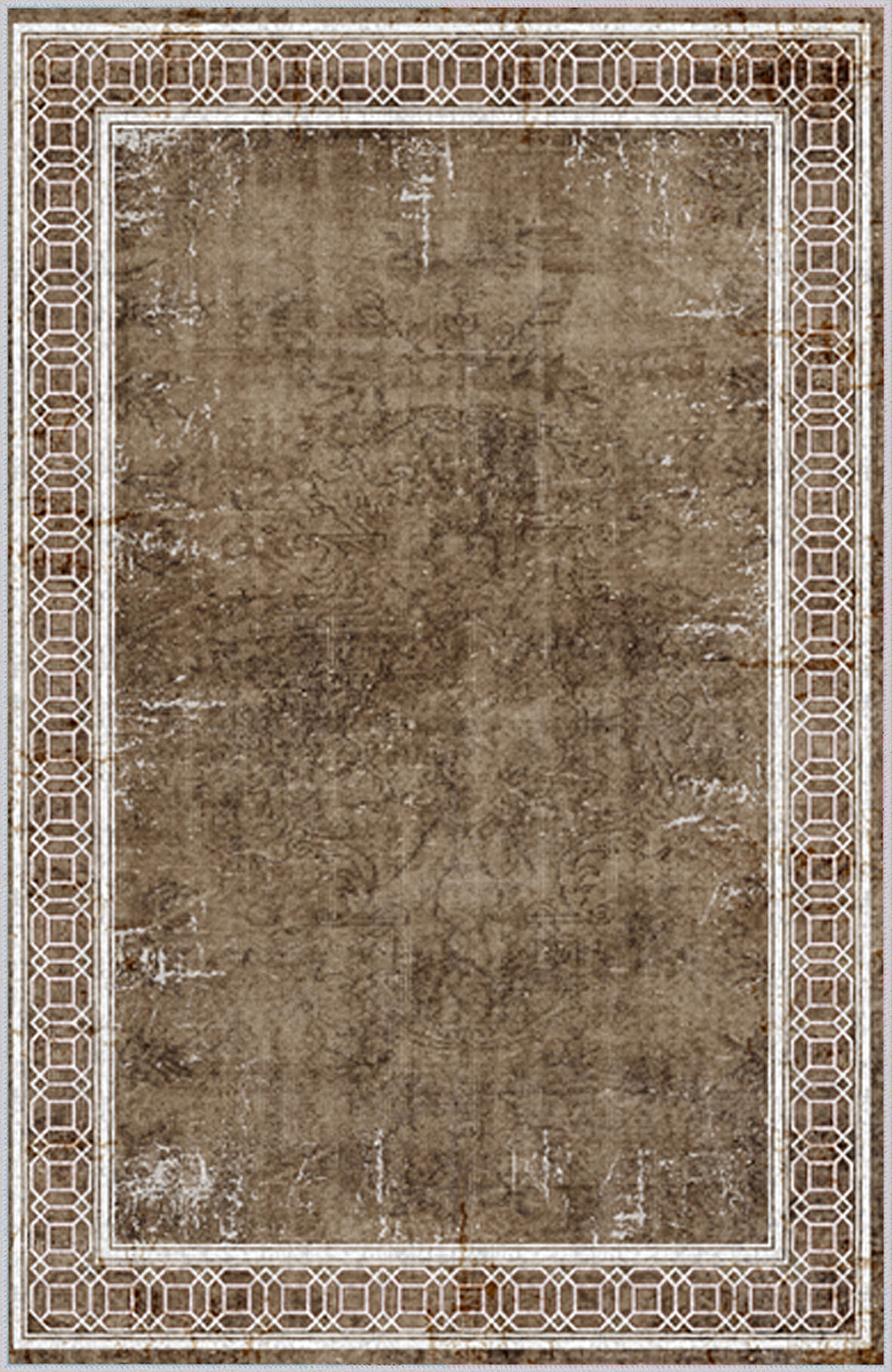 Dijital Baskı Yıkanabilir Kaymaz Taban Salon Halısı Ve Yolluk LNA1343-HT239