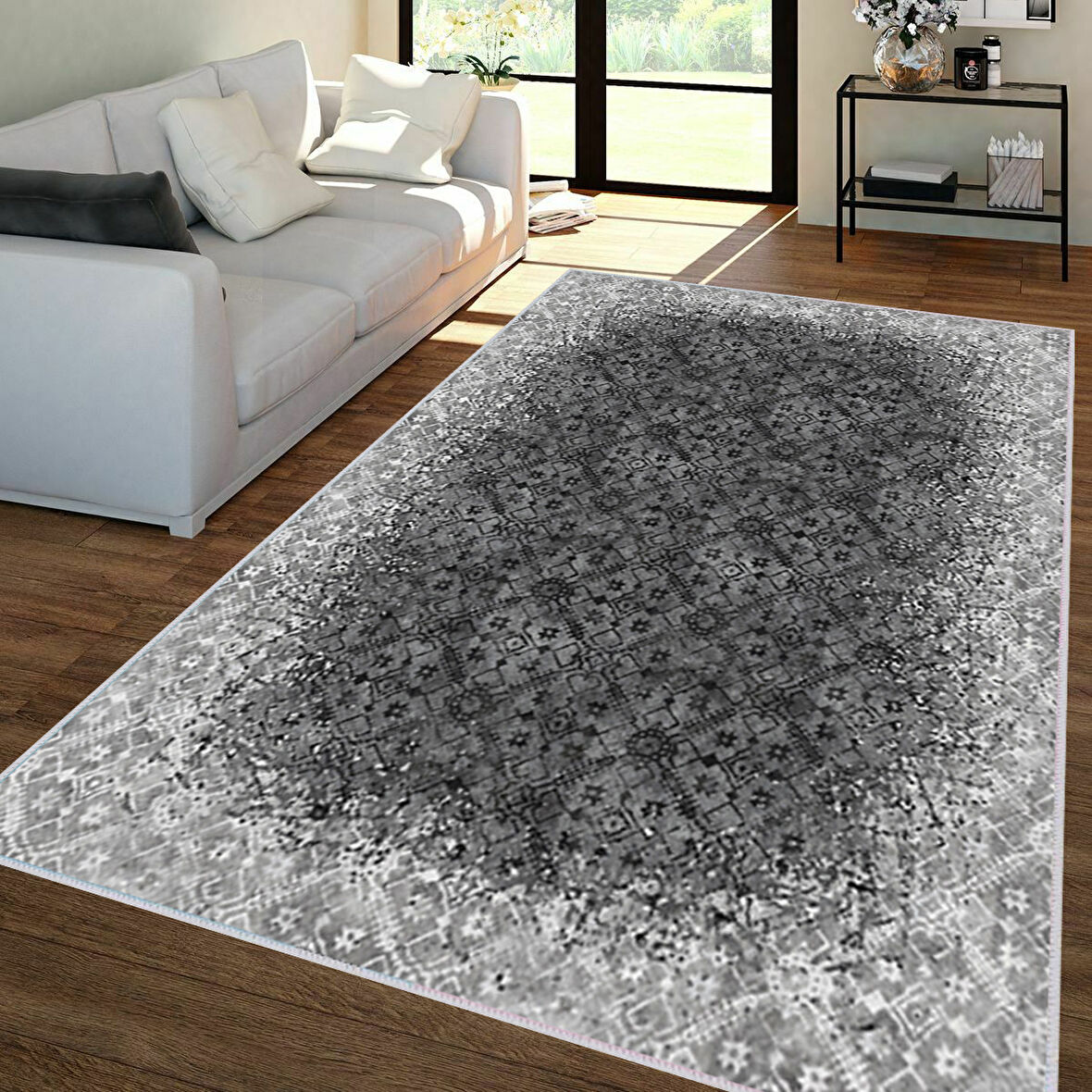 Dijital Baskı Yıkanabilir Kaymaz Taban Salon Halısı Ve Yolluk LNA1344-HT244