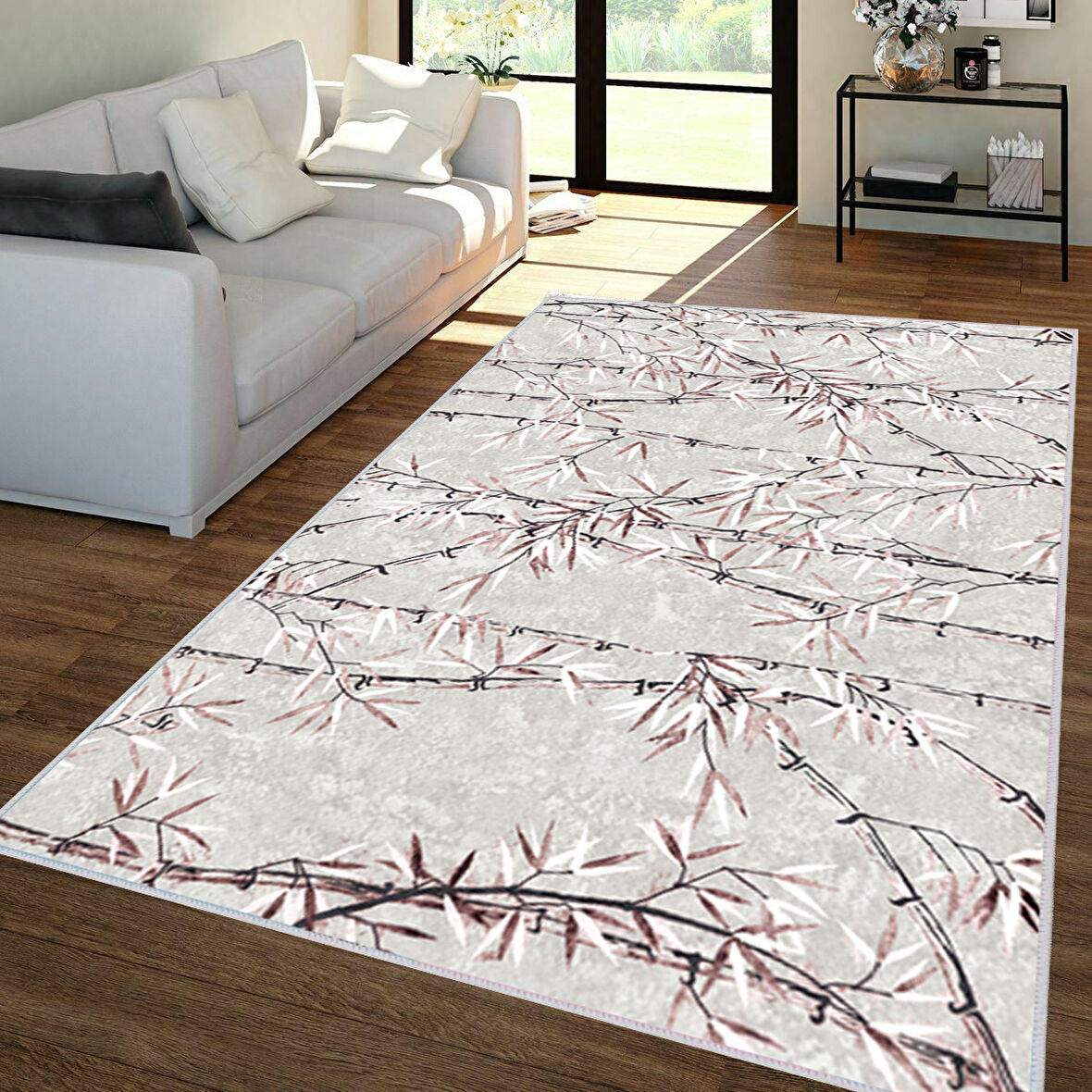 Dijital Baskı Yıkanabilir Kaymaz Taban Salon Halısı Ve Yolluk LNA1349-HT353