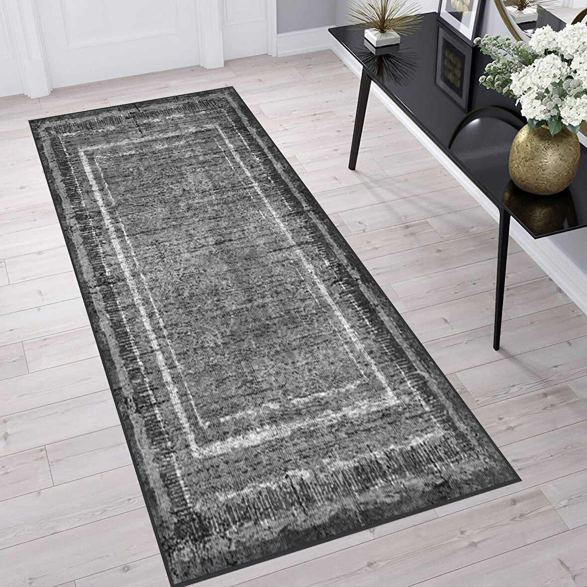 Dijital Baskı Yıkanabilir Kaymaz Taban Salon Halısı Ve Yolluk LNA1373-HT-972