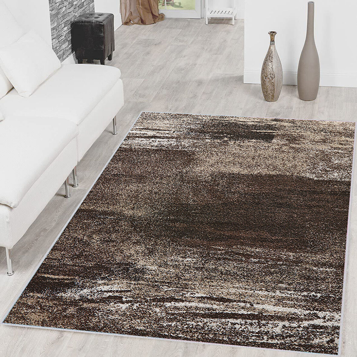 Dijital Baskı Yıkanabilir Kaymaz Taban Salon Halısı Ve Yolluk LNA1450