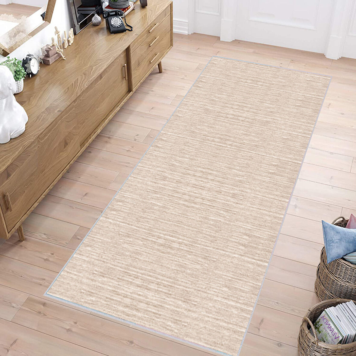 Dijital Baskı Yıkanabilir Kaymaz Taban Salon Halısı Ve Yolluk LNA1509-SD376