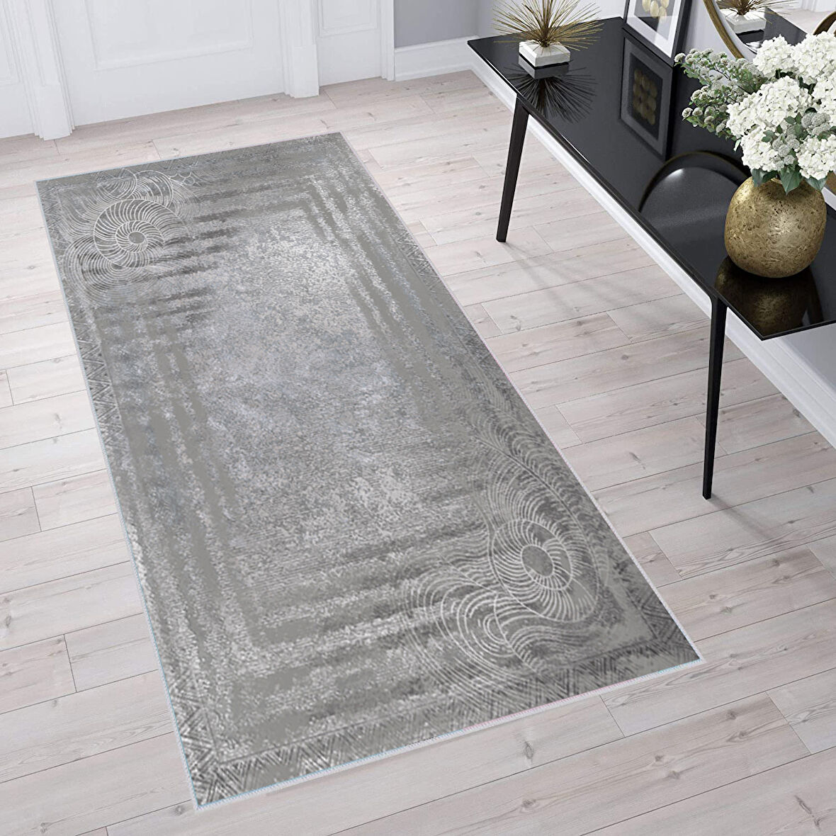 Dijital Baskı Yıkanabilir Kaymaz Taban Salon Halısı Ve Yolluk LNA1510-SD233