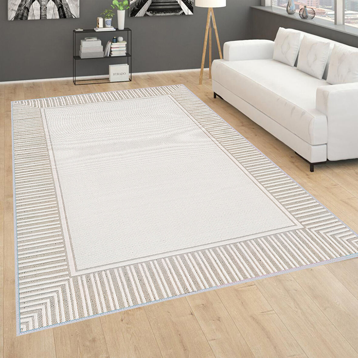 Dijital Baskı Yıkanabilir Kaymaz Taban Salon Halısı Ve Yolluk LNA1676