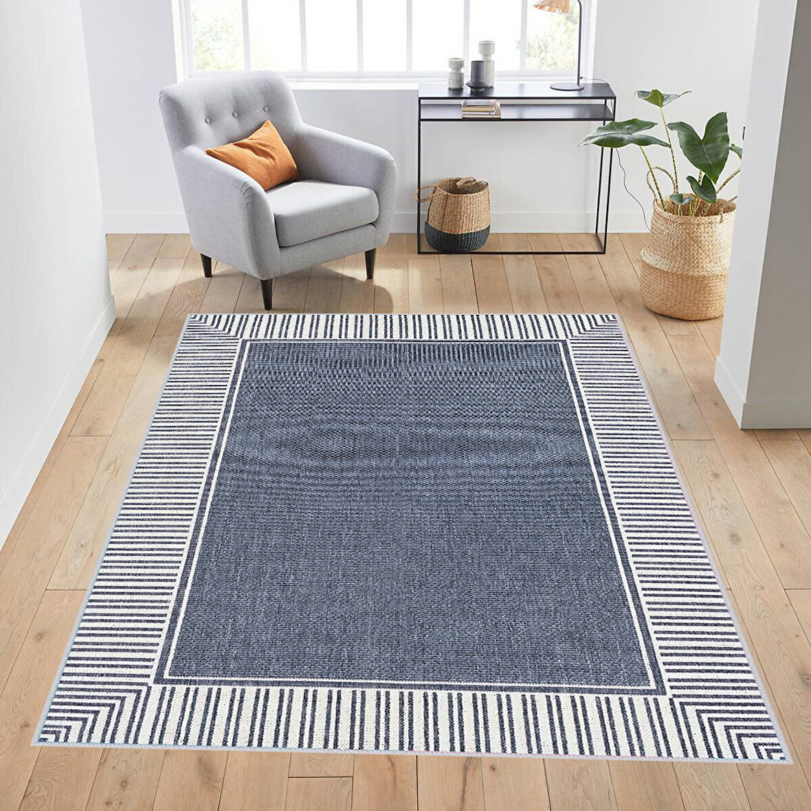 Dijital Baskı Yıkanabilir Kaymaz Taban Salon Halısı Ve Yolluk LNA1718