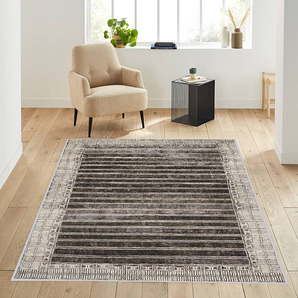 Dijital Baskı Yıkanabilir Kaymaz Taban Salon Halısı Ve Yolluk LNA1756