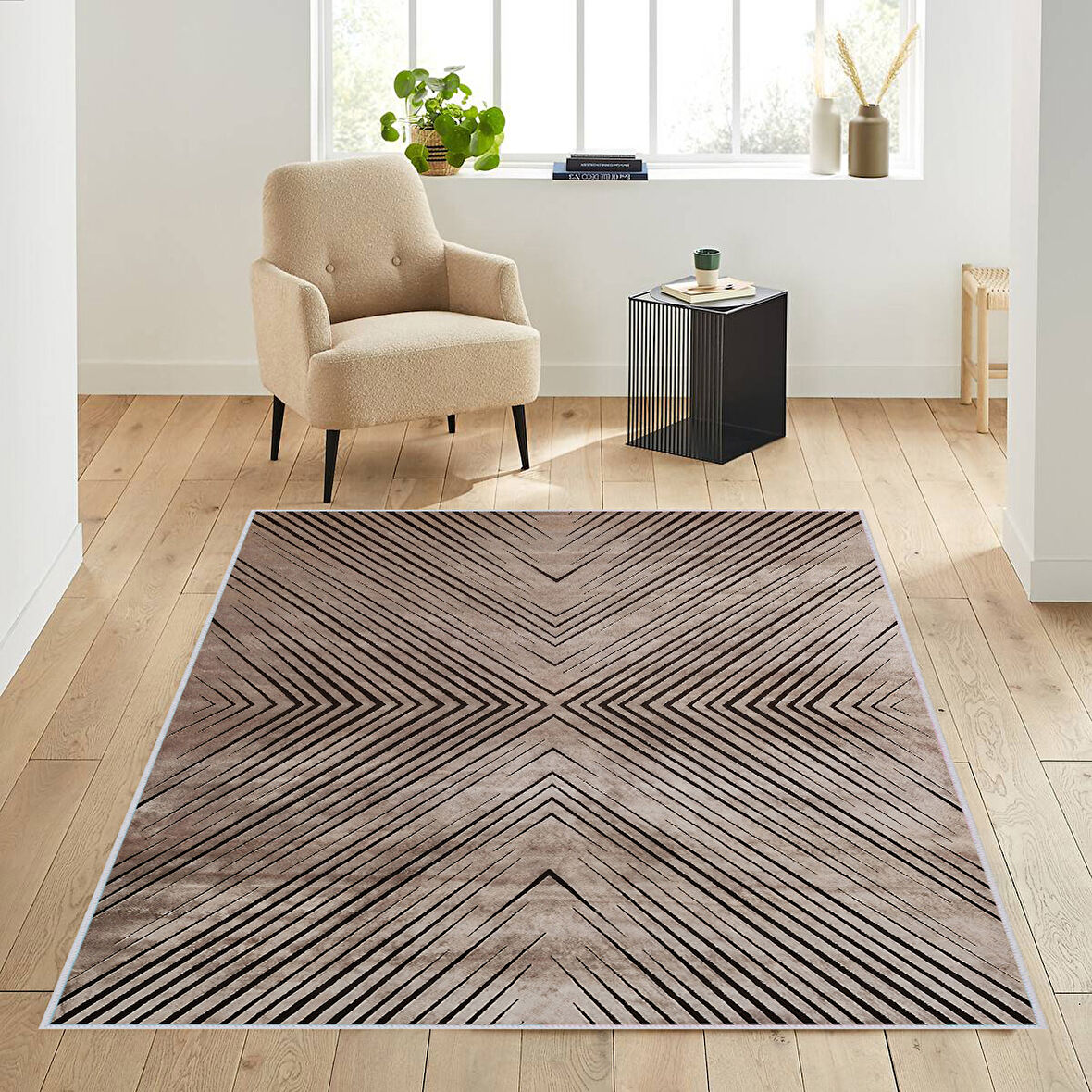 Dijital Baskı Yıkanabilir Kaymaz Taban Salon Halısı Ve Yolluk LNA1757