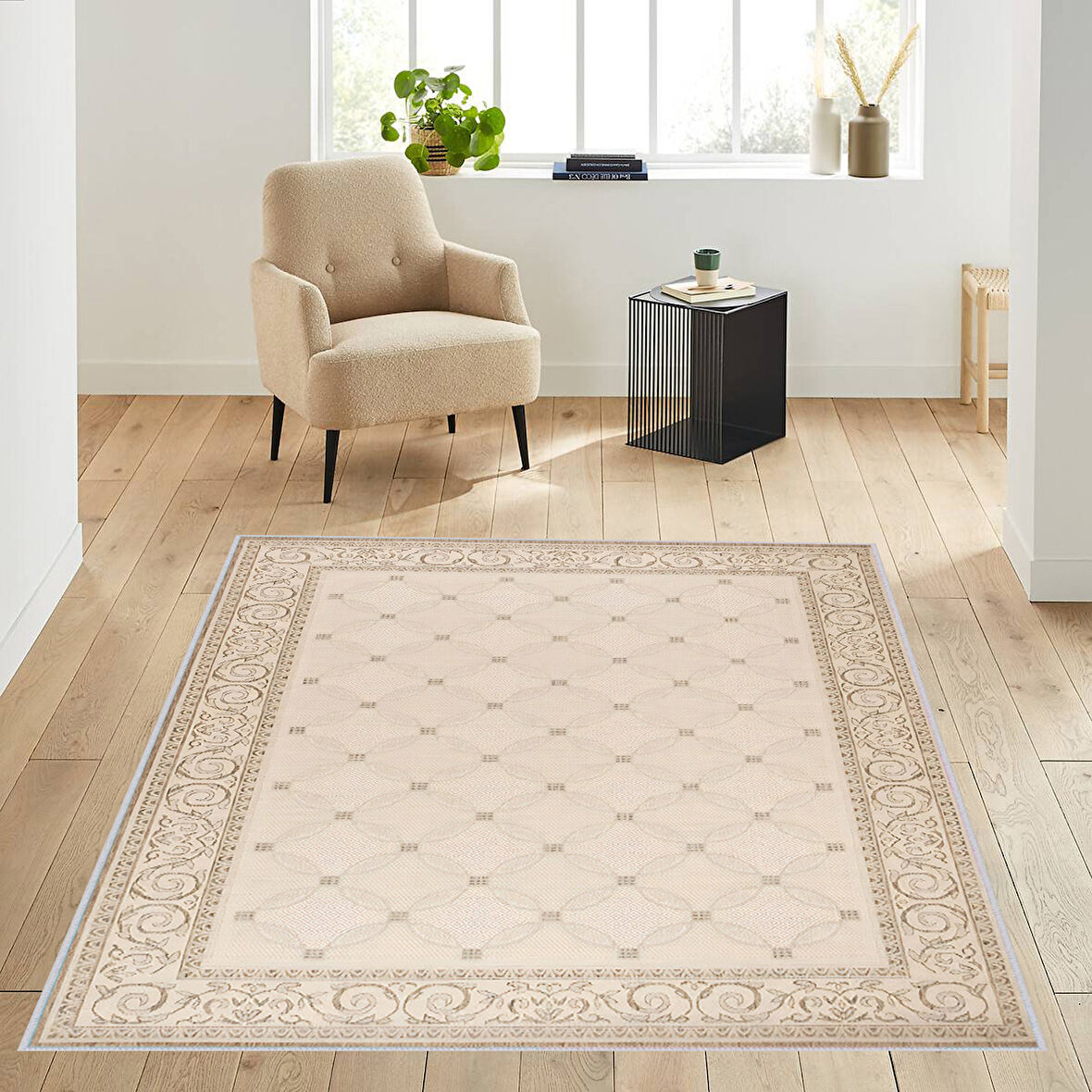 Dijital Baskı Yıkanabilir Kaymaz Taban Salon Halısı Ve Yolluk LNA1773