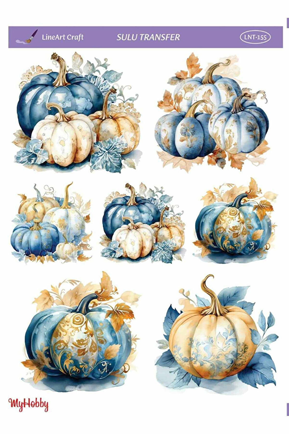 Lineart Sulu Transfer LNT155 25x35cm