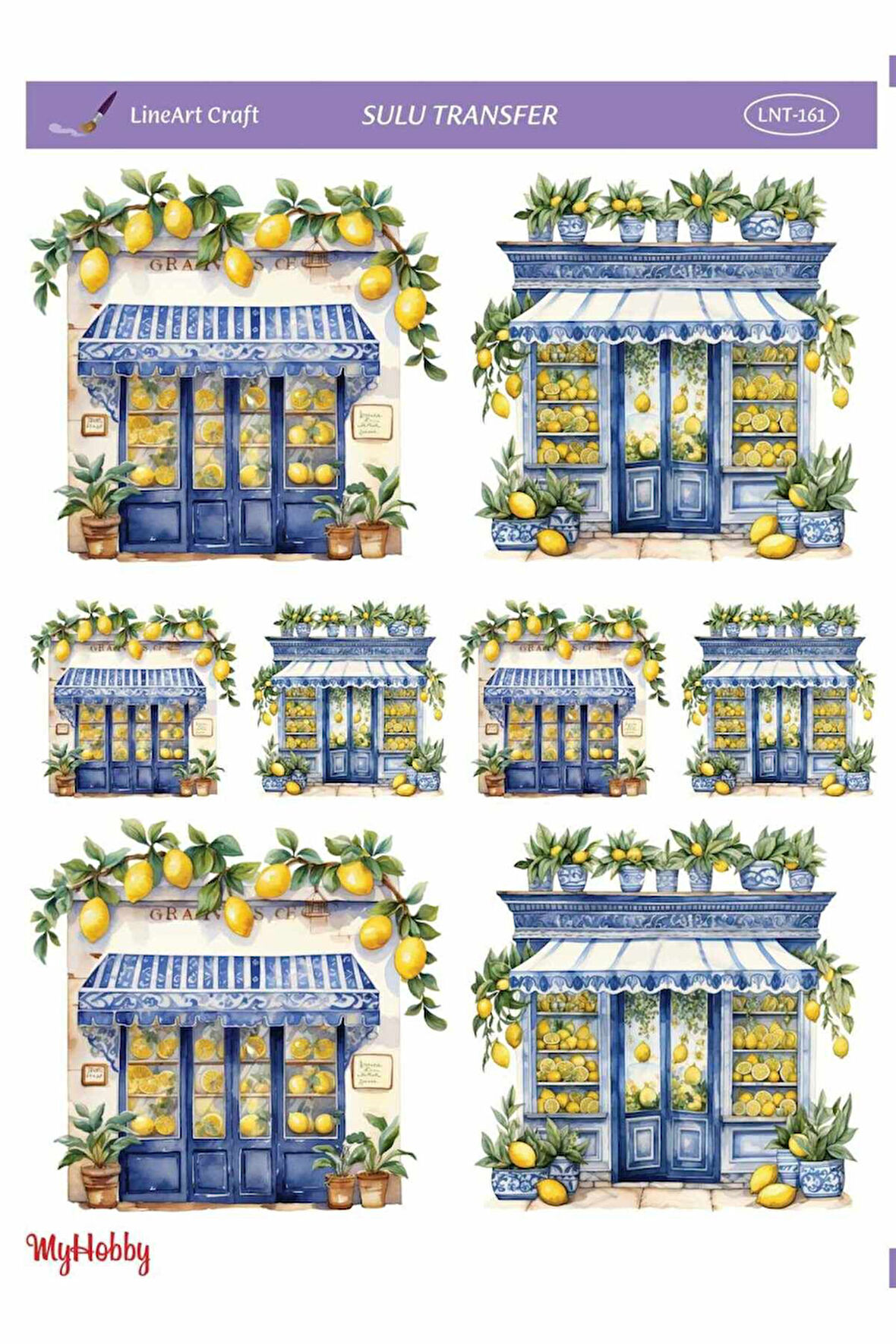 Lineart Sulu Transfer LNT161 25x35cm