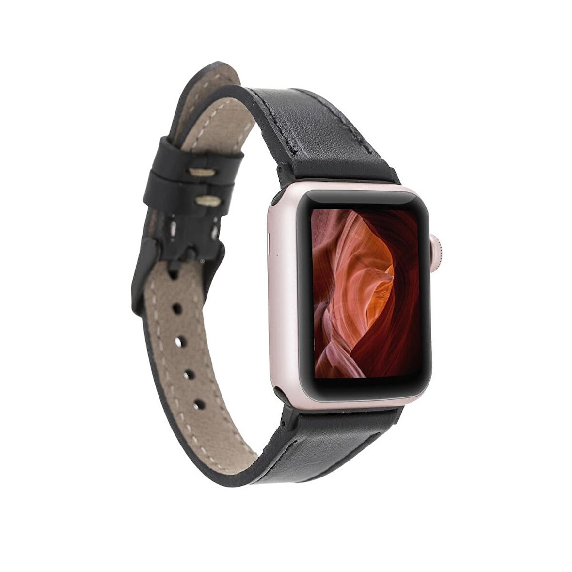 Bouletta Apple Watch Uyumlu Deri Kordon 42-44-45mm Slim RST1