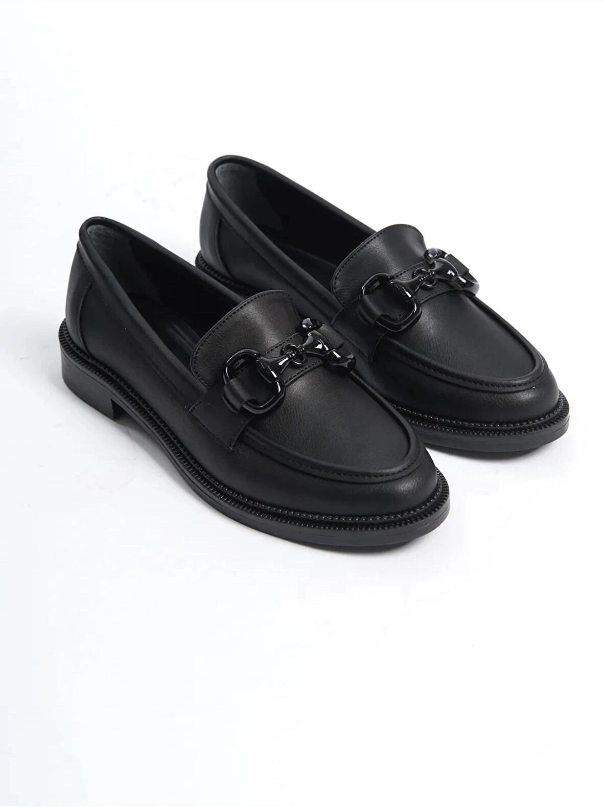 Kadın Loafer Makosen Casual Tokalı Günlük Ayakkabı Şık Ve Rahat
