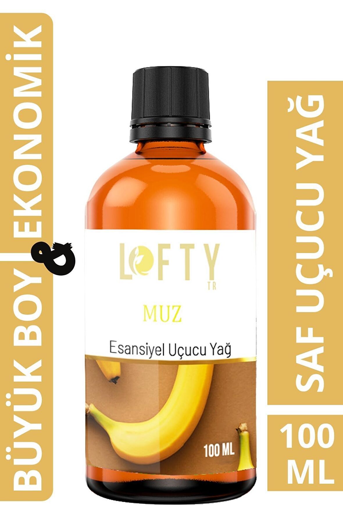 Muz Uçucu Yağ Buhurdanlık Esansı Oda Kokusu Uçucu Esansiyel Yağ Buhur Yağı 100ML