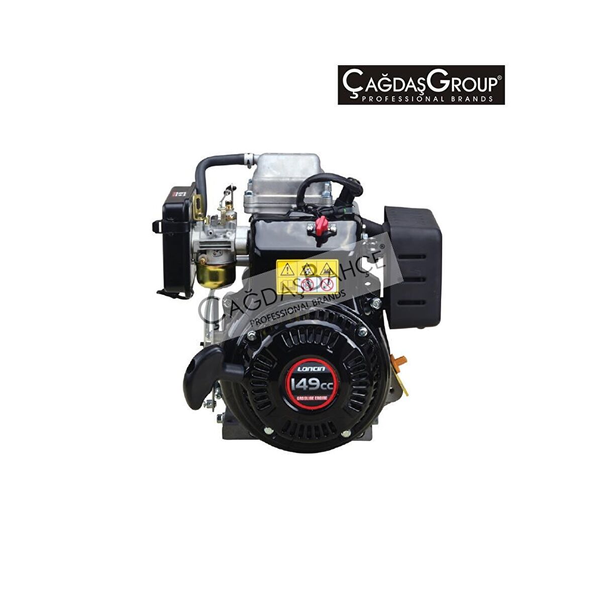 Loncin LC165F-3H Yatay Milli Motor 5 Hp