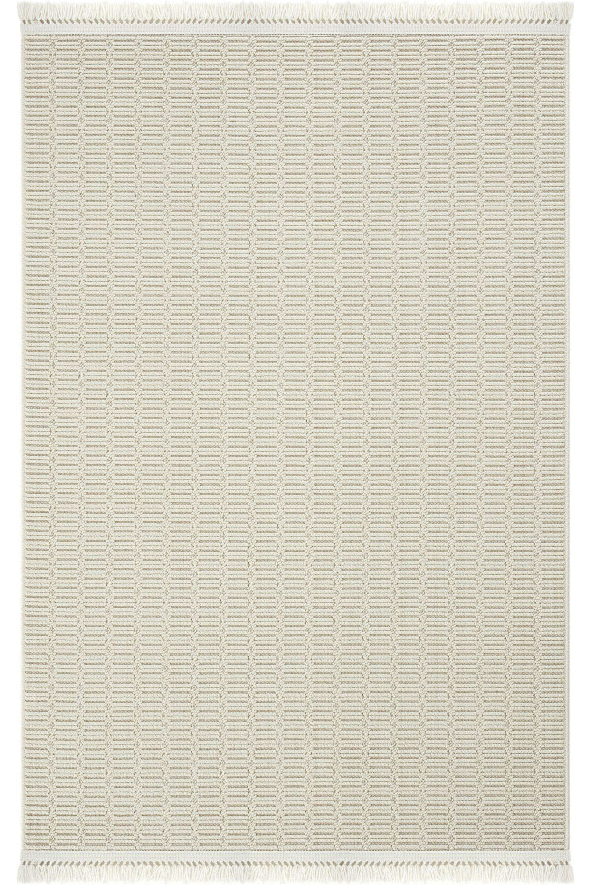Seyran Halı Loopy 621 Krem Kolay Temizlenen Dekoratif Sisal Jüt Halı