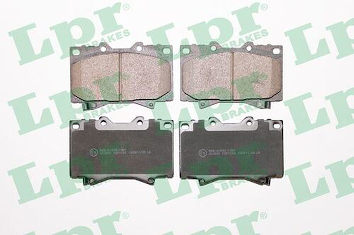 LPR 05P1050 Ön Fren Balatası Land Cruiser TD 4.2 4.7 98-08 Lexus 01-07 446560120