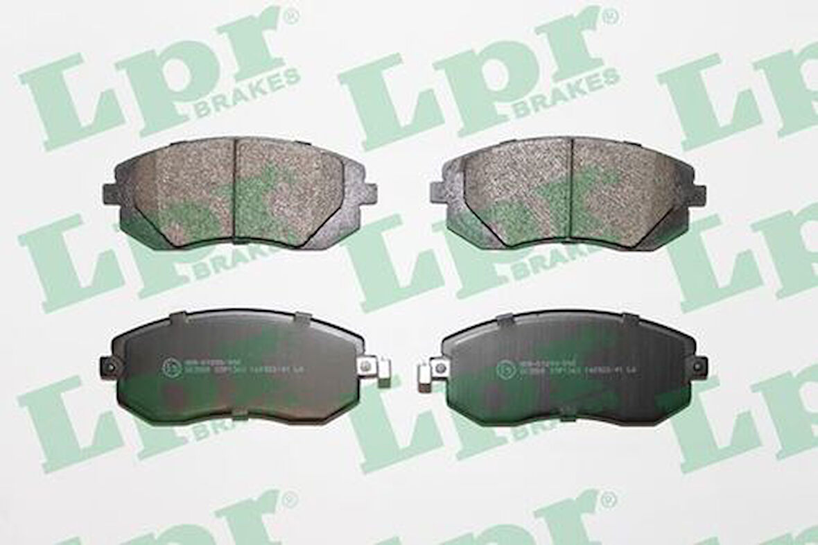 LPR 05P1363 Ön Fren Balatası Subaru Impreza 00-08 Legacy 02-08 BRZ 12-Forester 02-07 26296AE160