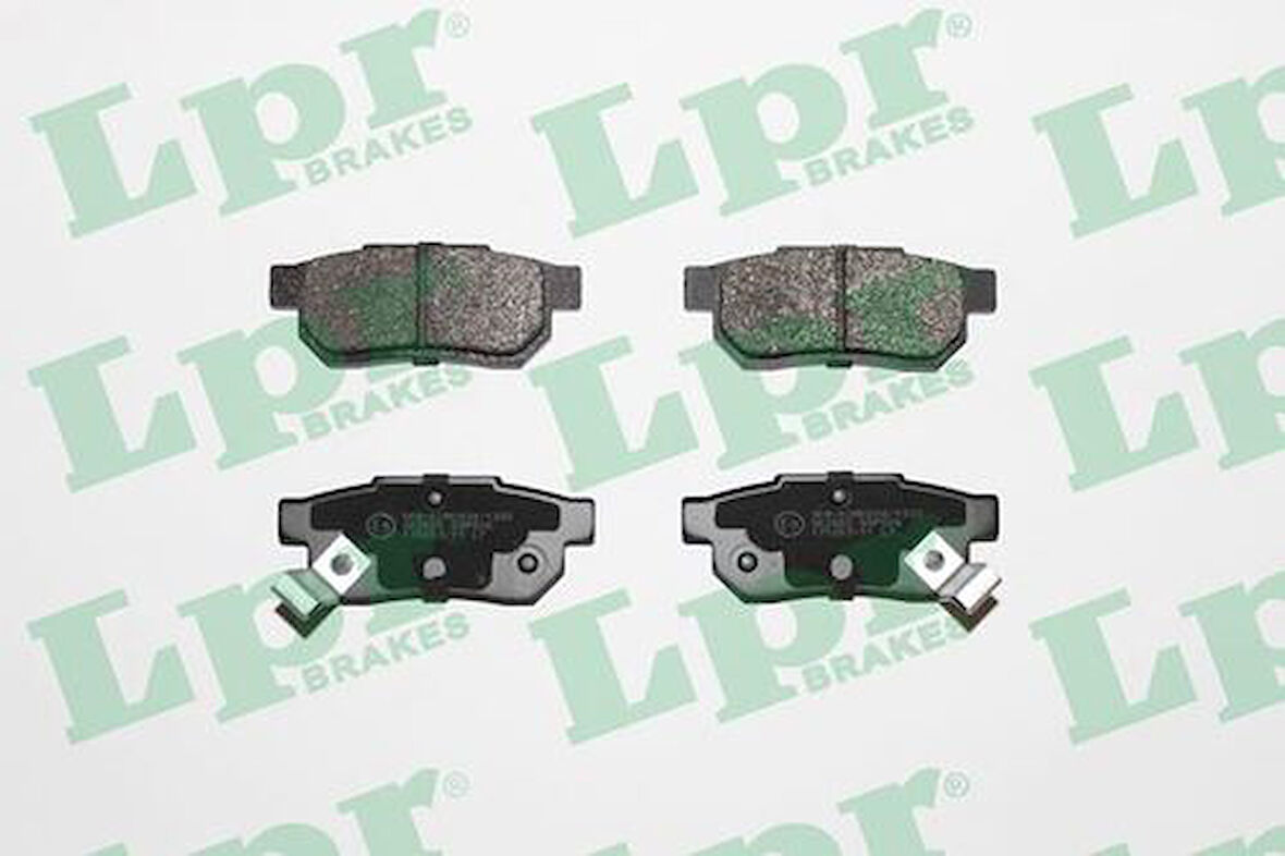 LPR 05P506 Arka Fren Balatası (Disk İçin) Honda Civic 1996-2000 Jazz City 2002-2009 43022SH3J00
