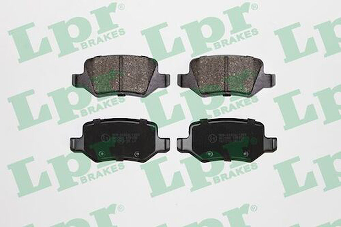 LPR 05P850 Fren Balatası Arka W168 97-04 W169 04-12 W245 08-11 Vaneo 414 02-04 A1684200420