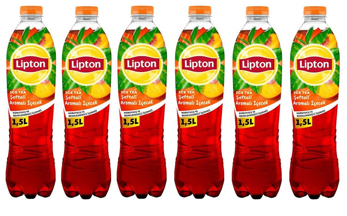 Lipton Soğuk Çay Şeftali 1,5 Lt X 6 Adet