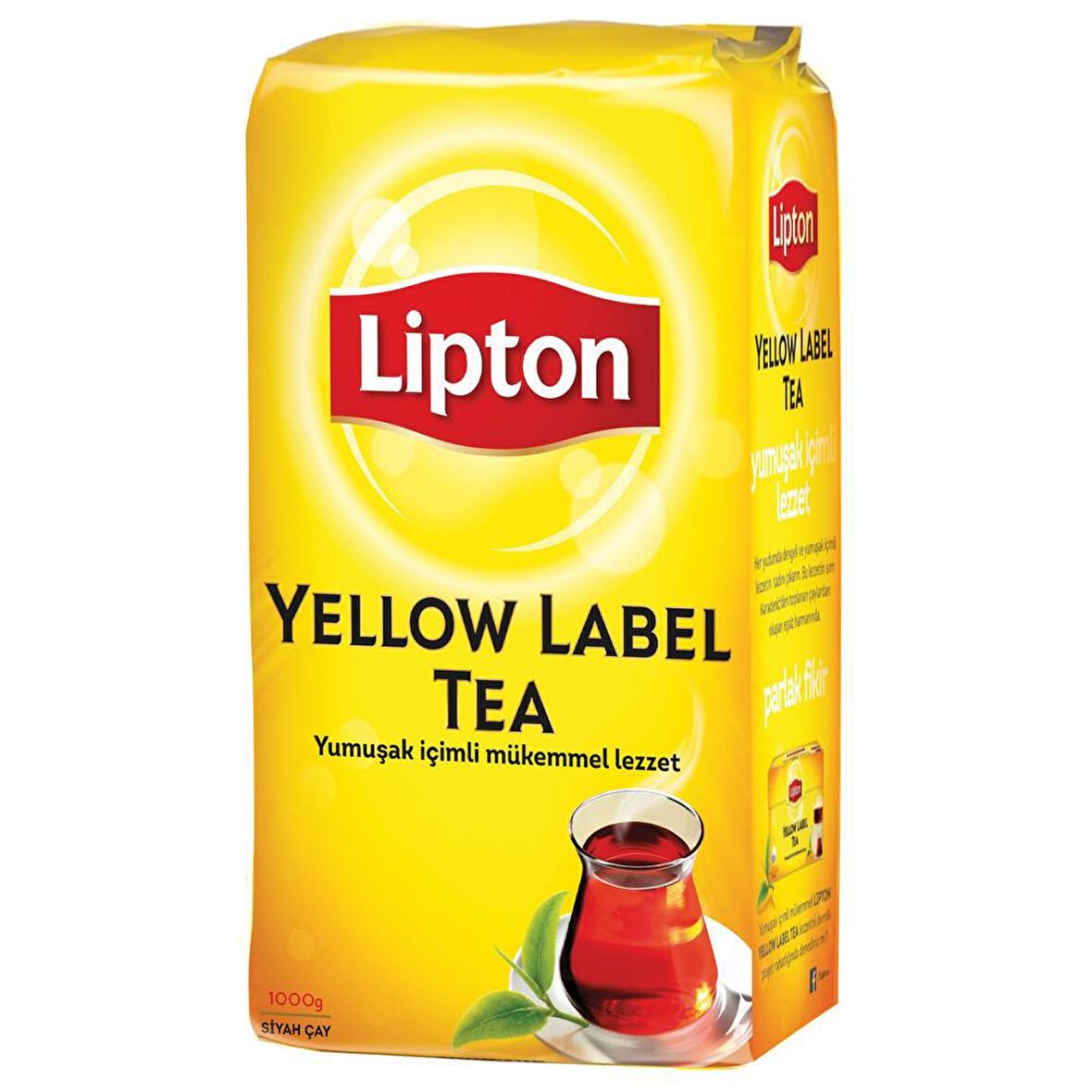 Lipton Yellow Label Organik Dökme Siyah Çay 6x1000 gr 