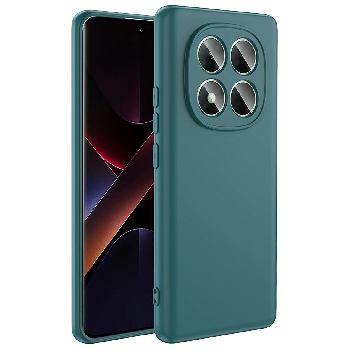 Forzacase Xiaomi Poco X7 ile uyumlu Liquid Serisi İçi Kadife Lansman Silikon Kılıf