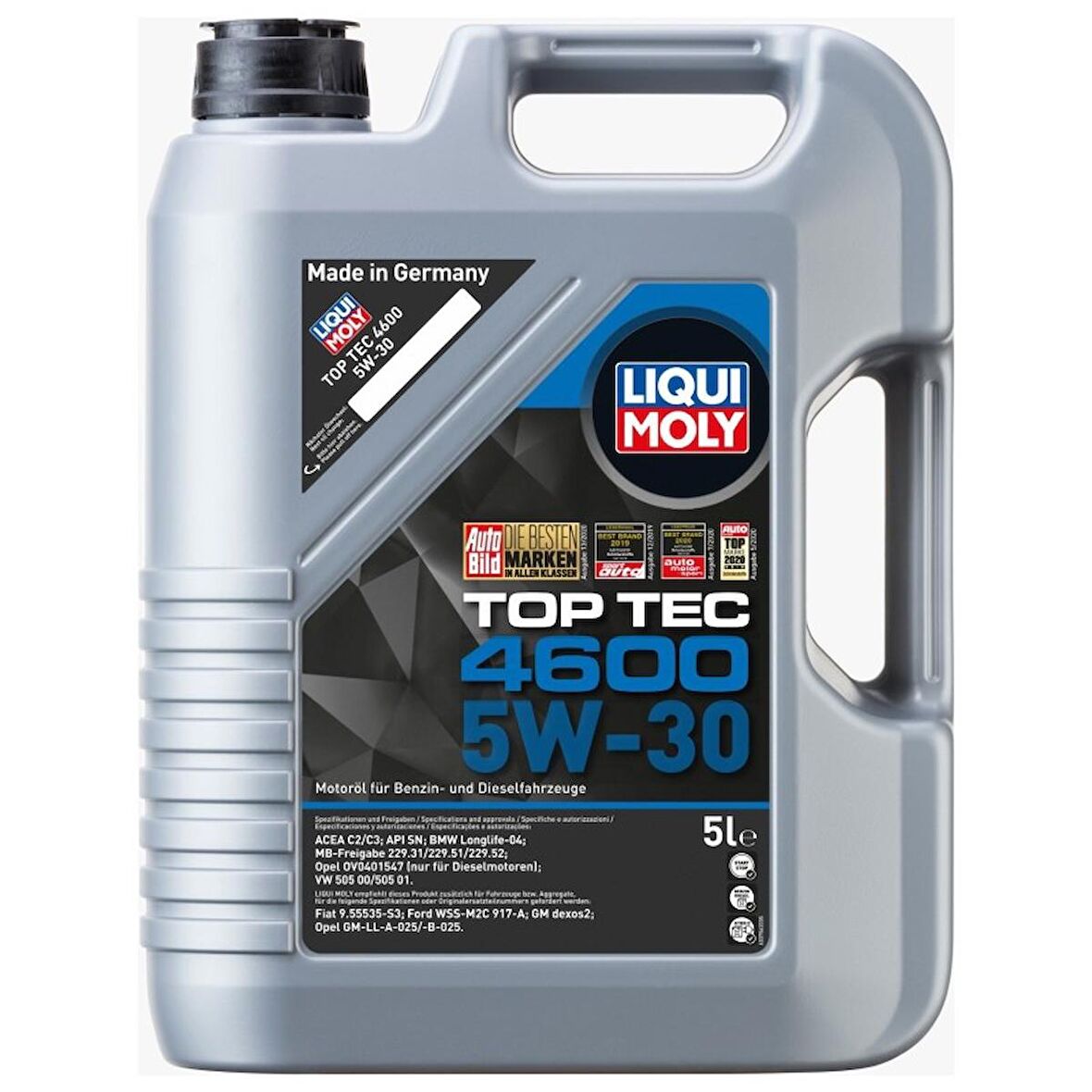 Liqui Moly Top Tec 4600 Dexos2 5W-30 Motor Yağı (5 Litre) Yağ 2020