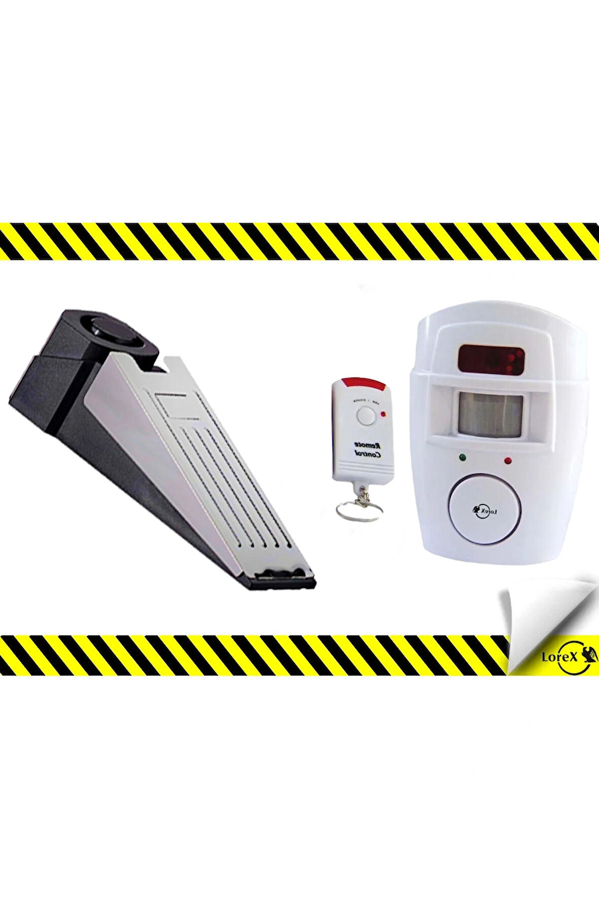 LR-NG300 Uzaktan Kumandalı Alarm Seti  + LOREX LR-DST01 Stop Alarm