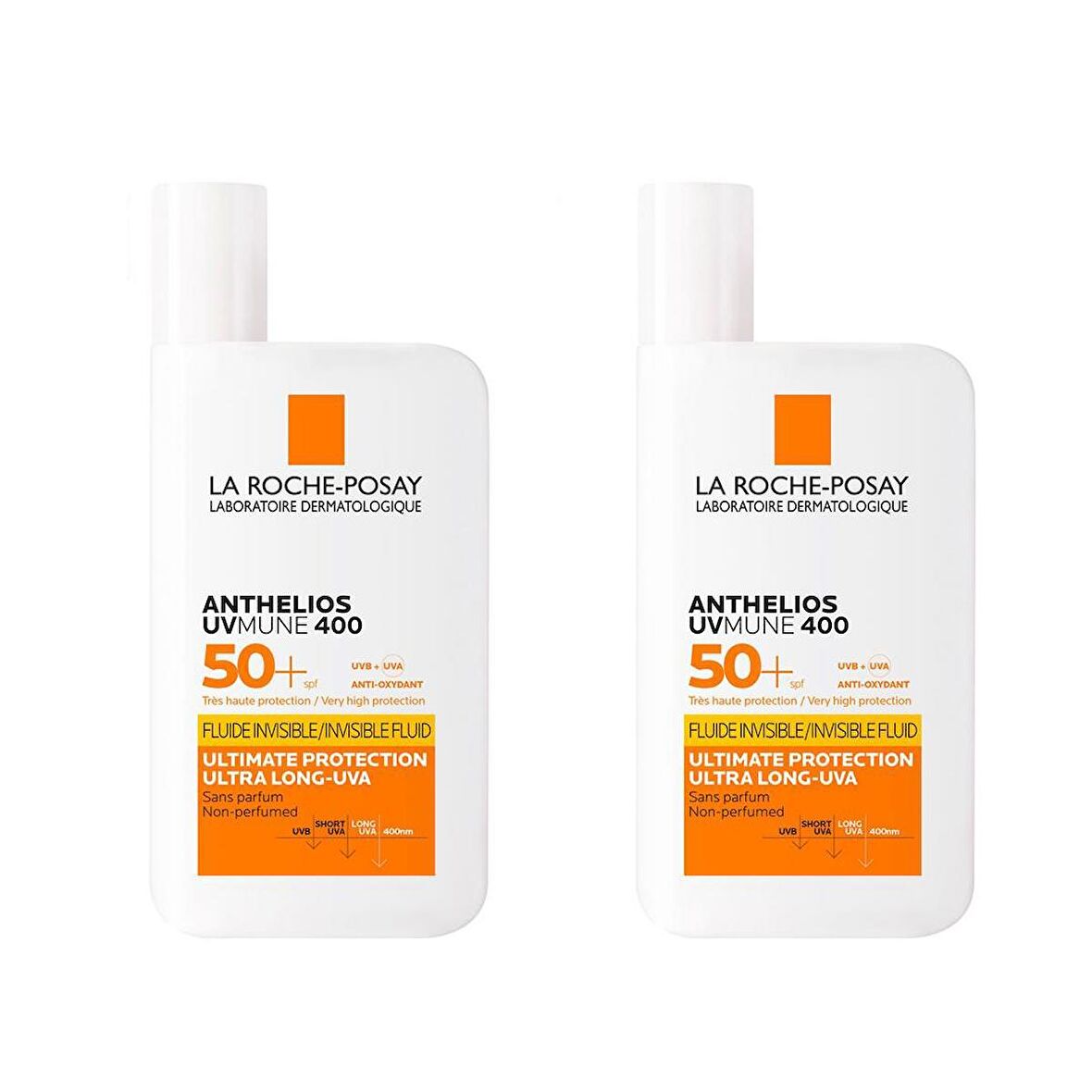 Anthelios UVmune Fluid Güneş Kremi 50 ml x 2 Adet Avantaj Paketi