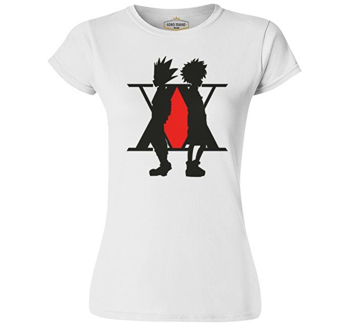 Hunter x Hunter - Killua Beyaz Bayan Tshirt