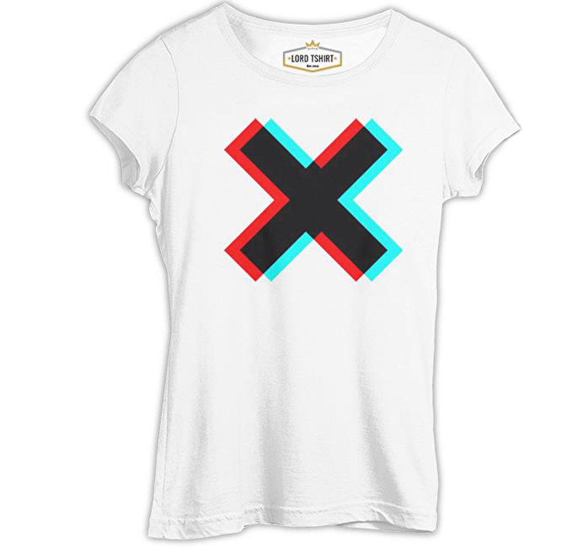 X by Colors Beyaz Bayan Tshirt