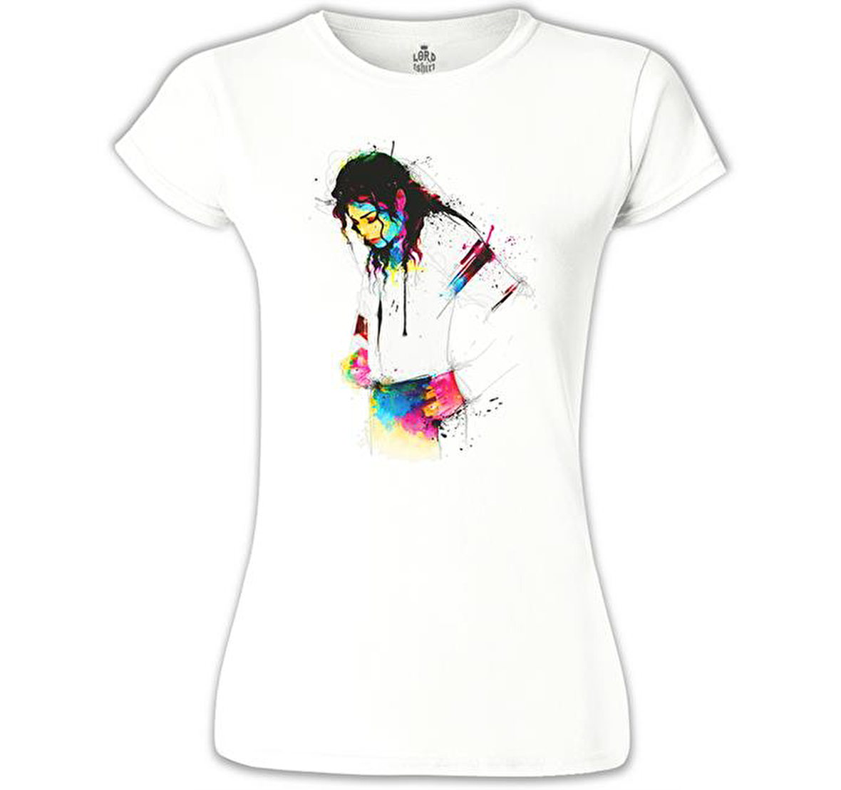 Michael Jackson Beyaz Bayan Tshirt